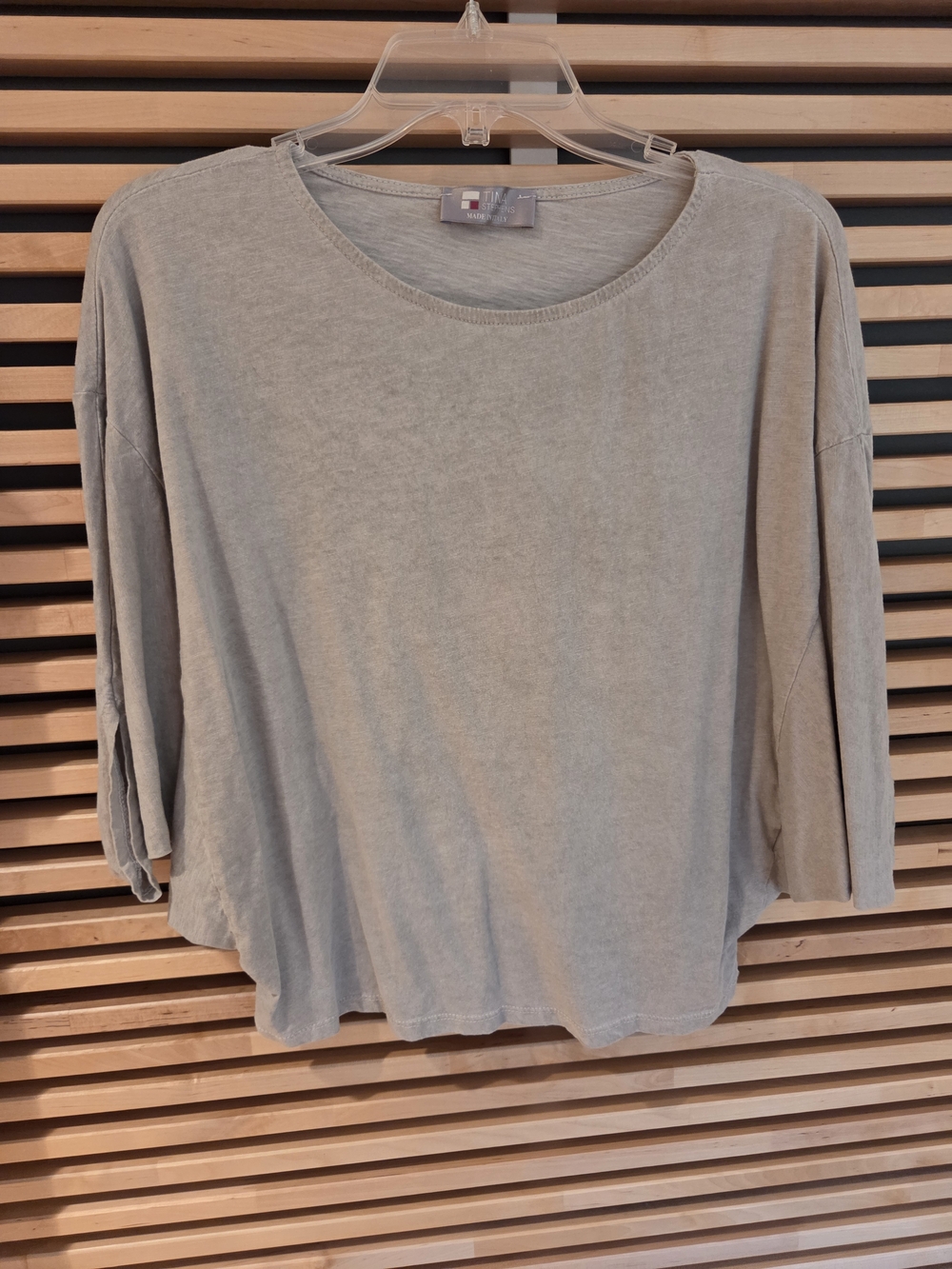 Tina Stephens Scoop Neck Long Sleeve Top - Casual Essential